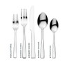 Godinger Silverware Set, Flatware Sets, Mirrored Stainless Steel Cutlery Set,