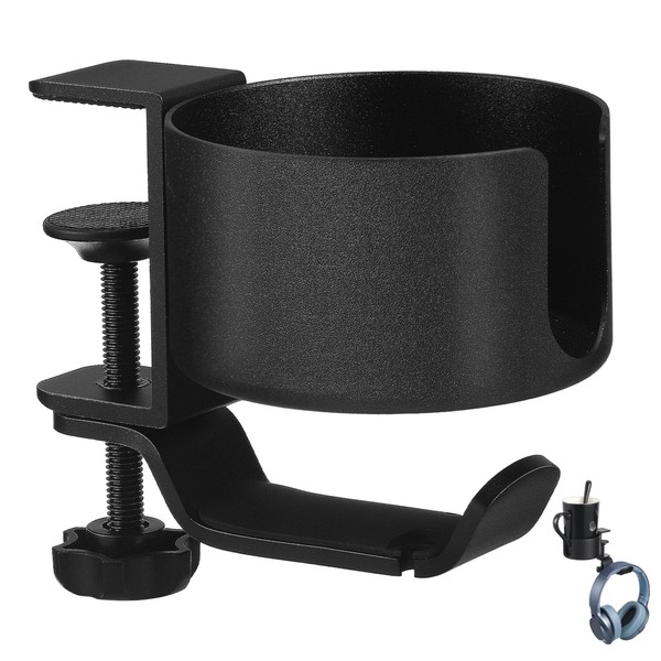 LABRIMP Adjustable Headset Holder Desk Clamp Gaming Headphone Mount for