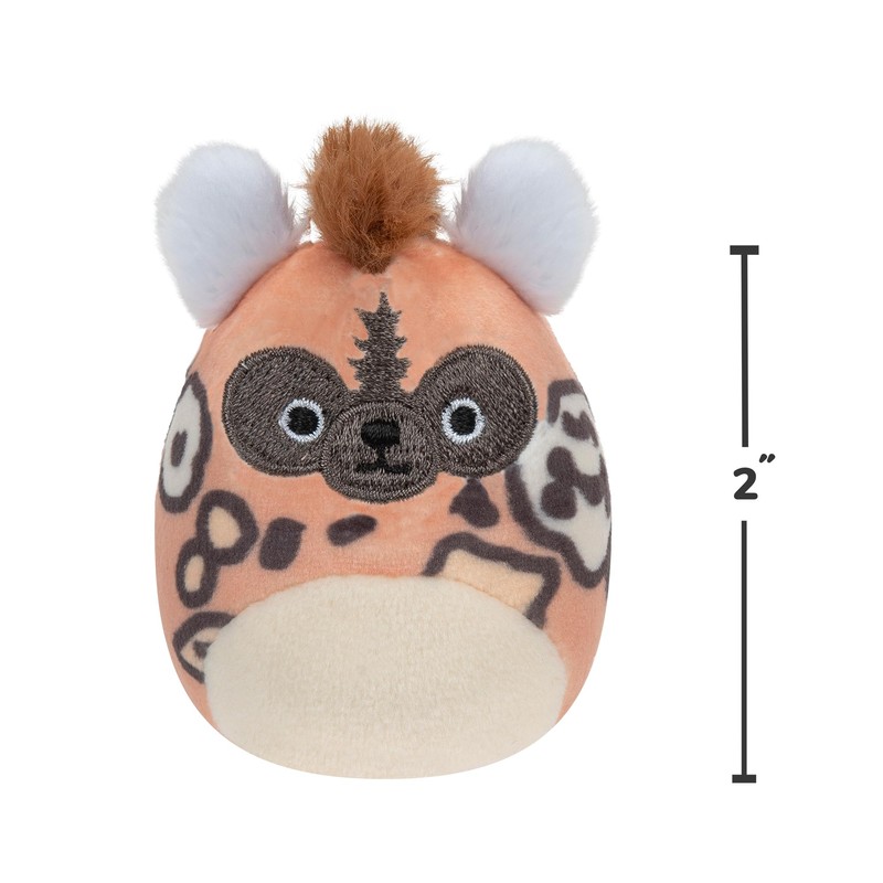 Squishville SQM0508 Safari Squad, Super Soft Mini Squishmallows, 5 cm