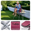 Foldable Directors Makeup Salon High Chair - Portable Camping Bar
