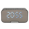 Bluetooth Speaker with Digital Alarm Clock Temperature Display Voice Announcement