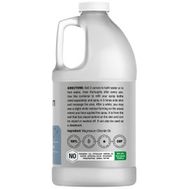 Horbäach Magnesium Oil | 64 fl. oz | Therapeutic Grade | Vegetarian, Non-GMO, Gluten Free, and Paraben Free Odorless Formula