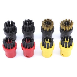 DingGreat Nylon + Brass Wire Brush Tool Nozzles for Kärcher SC1 SC2 CTK10 SC3 SC4 SC5 SC7 Steam Cleaners (Pack of 8)