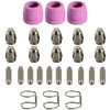 CENPEK 26Pcs Weld SG55 AG60 WSD60 Plasma Cutter Torch Consumables