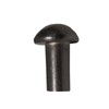 1/4" Dia. X 1/4" Length Solid Steel Round Head Rivet,