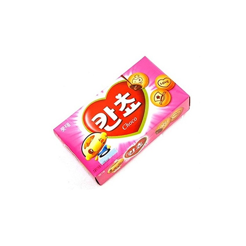 Lotte Kancho Choco Biscuit 1.83-oz (Pack of 10)