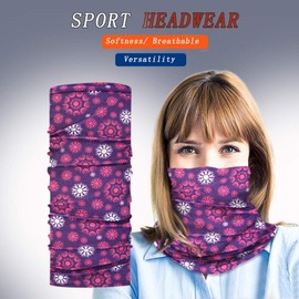 Neck Gaiter Face Mask Scarf,Face Mask Headband Bandana,Sun Dust Protection Cover Balaclava Shield