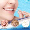 Interdental Toothpicks, Disposable Plastic Curved Hook Toothpicks, Ultra Teeth Cleaning