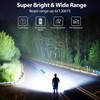 2 Pack LED Rechargeable Flashlights, 90,000 High Lumens Super Bright