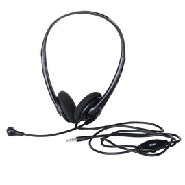Digio2 4 Pole Lightweight Overhead Headset, Black Z9175