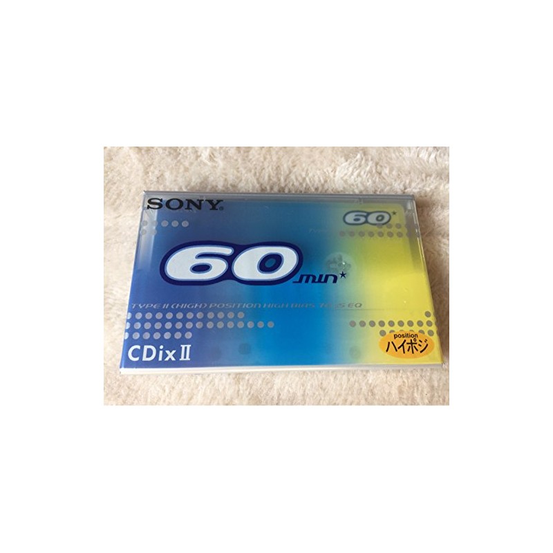 Sony Sony haipozisyonkasettote-pu C – 60cdx2h 60 Minutes