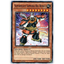 YU-GI-OH! - Superheavy Samurai Big Benkei (MP15-EN069) - Mega Pack 2015 - 1st Edition - Rare