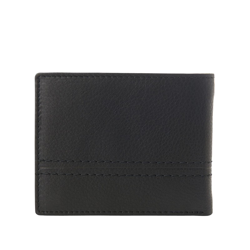 TOM TAILOR Jerrie Herren Geldbörse Klein Querformat Klein Schwarz