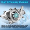 AW6007 5138057AA Engine Water Pump w/Gasket Fit for 2004-2006 Dodge