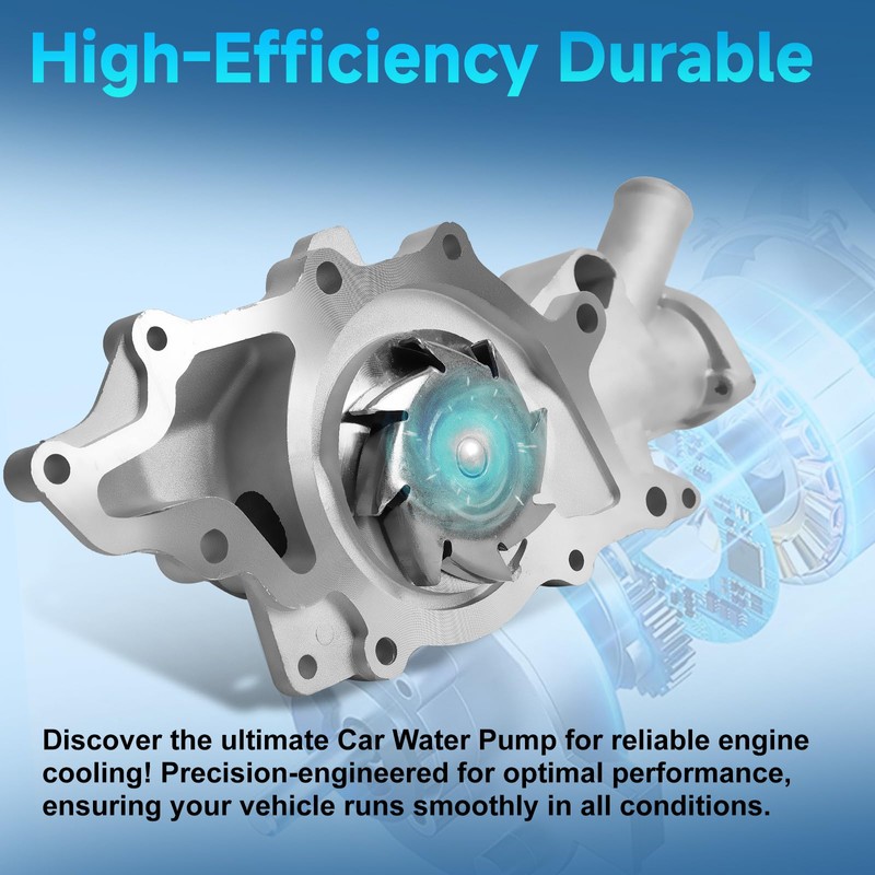 AW6007 5138057AA Engine Water Pump w/Gasket Fit for 2004-2006 Dodge