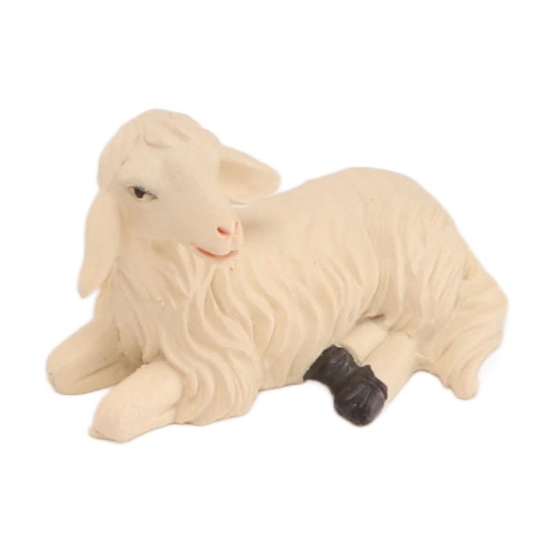 6Pcs Miniature Sheep Figurine Durable Resin Hand Painted UV Protection