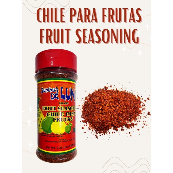 Fruit Seasoning Sweet and Spicy Jar 5 oz / Chile