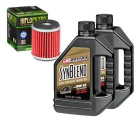 RAD Powersports Oil And Filter Change Kit For Yamaha 2004 YFZ450 Synthetic Blend 10W-40