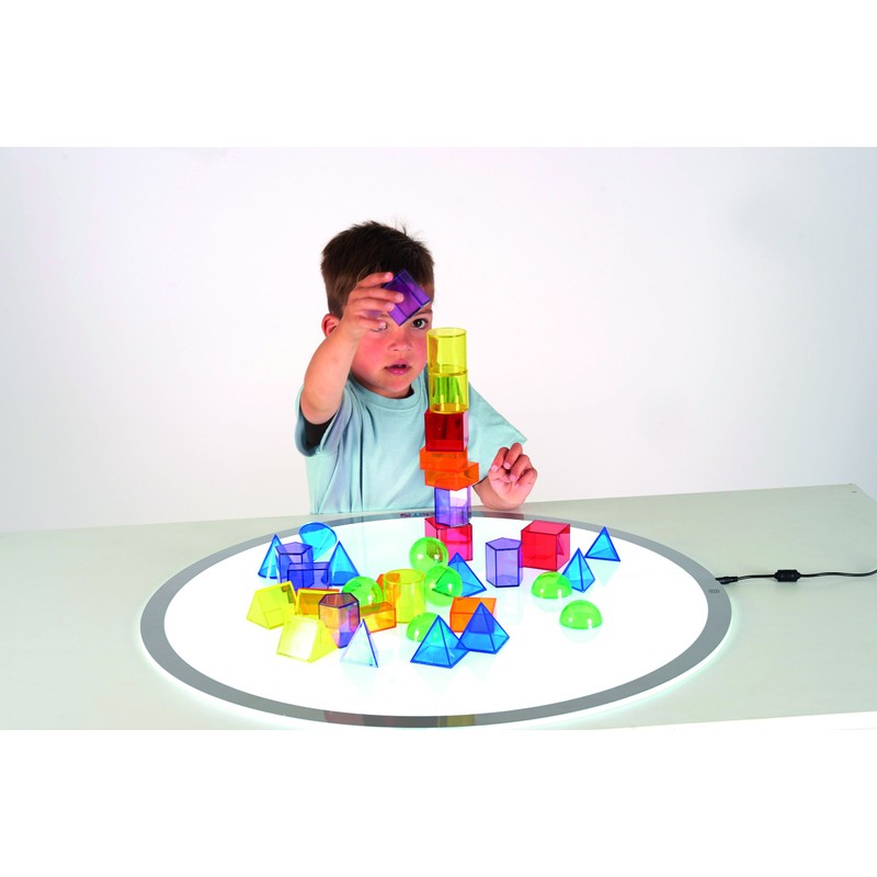 TickiT 9241 Translucent Geometric Shapes (Pack of 36)