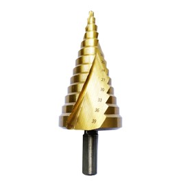 CEFEPH AACH439 Professional Step Drill Bit 4-39 mm HSS Peeling Drill Bit Set for Stainless Steel Metal Wood Plastic etc
