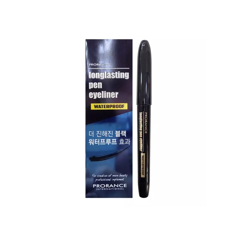 Prorance 프로랑스 롱라스팅 붓펜 아이라이너 진한 Prolongs Long-lasting Brush Pen