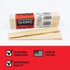Nelson Wood Shims - DIY Bundle Wood Shims 8-Inch Shims,