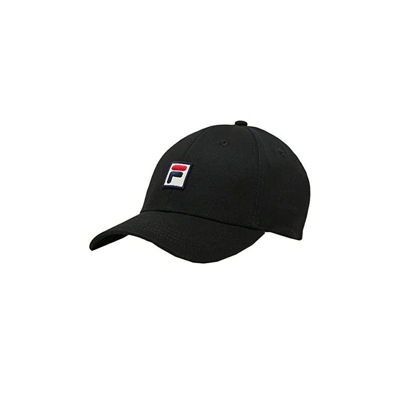 FILA Gorra Unisex Negro Cotton Twill Baseball Cap Ffht03341 (OSZ)