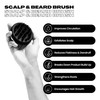 Scalp Massager and Shampoo Brush | Stimulates Hair and Beard