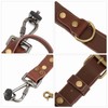 equlup Camera Strap, Dual Leather Rivet Digital Camera Harness Double