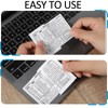 2pcs Windows Shortcut Sticker, Excel Cheat Sheet, Shortcut Stickers for