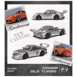 Finclassically 1/64 Singer DLS Turbo Orange Finished Product