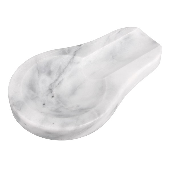 HESHIBI Marble Spoon Rest for Kitchen Stove Countertop, Marble Utensil