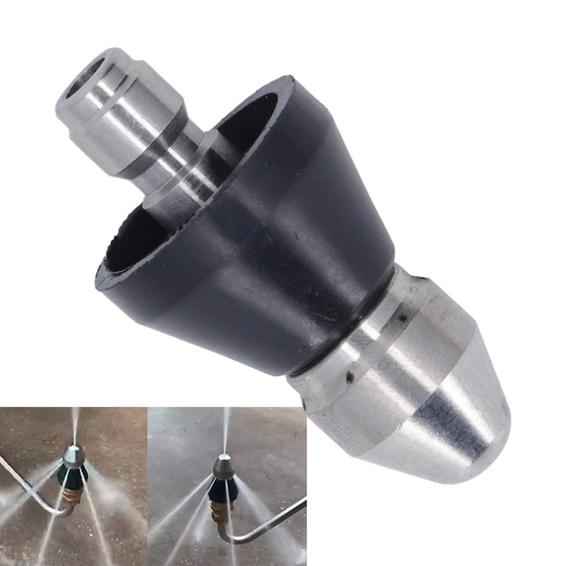 Pressure Washer Turbo Nozzle Pointed 5000PSI Mini Compact Stainless Steel
