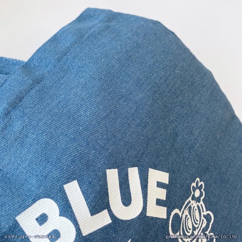 Angel Blue Denim Tote Bag