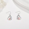 YAFEINI Lion Earrings for Women 925 Sterling Silver Lion Jewelry