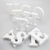 GLADFRESIT Decorative Wood Letters - Standing Alphabet Letters for Crafts,