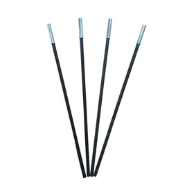 Set of 4 Fibreglass Poles, Diameter 8 mm x 65 cm, Tent Poles, Fibreglass Poles, Fibreglass Poles, Can