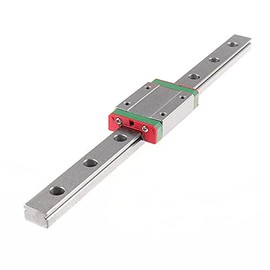 GooEquip MGN12C Mini Linear Rail Guide 300 mm with MGN12C Trolley Block for DIY 3D Printer and CNC Machine XYZ (300 mm, Rail + MGN12C)