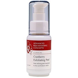 ADVANCED REJUVENATING CONCEPTS Cranberry Exfoliating Peel| Glycolic Acid Face Serum with Cranberry Enzymes | For Dry, Balanced, Combination, and Oily Skin