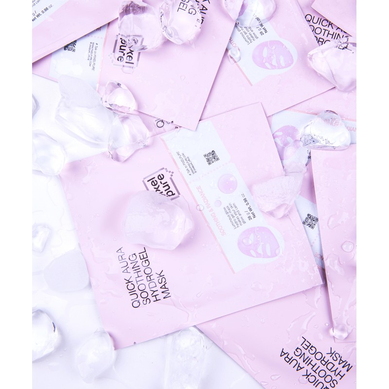 Pixel Pure Quick Aura Soothing Hydrogel Mask (12 Sheets)