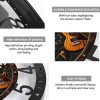 25cm Circular Iron Wall Clock with a Gas Station Price