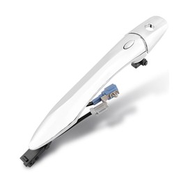 VelvetunVillay Exterior Door Handle Front Left Driver Side Fit for Infiniti EX35 FX35 FX50 QX50 QX56 QX60 QX70 QX80 Replace 806461BA0A 806401BA0A 806401LA0A Outside Chrome W/Keyhole