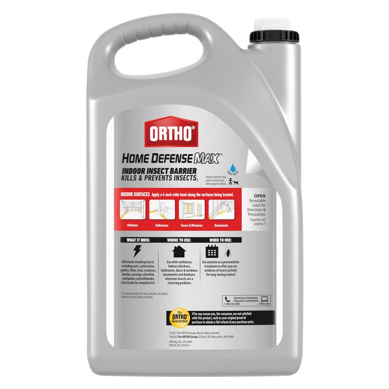 Ortho Home Defense Max Indoor Insect Barrier Refill, Kills Ants,