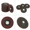 Flap Discs, 10Pcs Sanding Disc Polishing Wheel, 60 Grit Abrasive