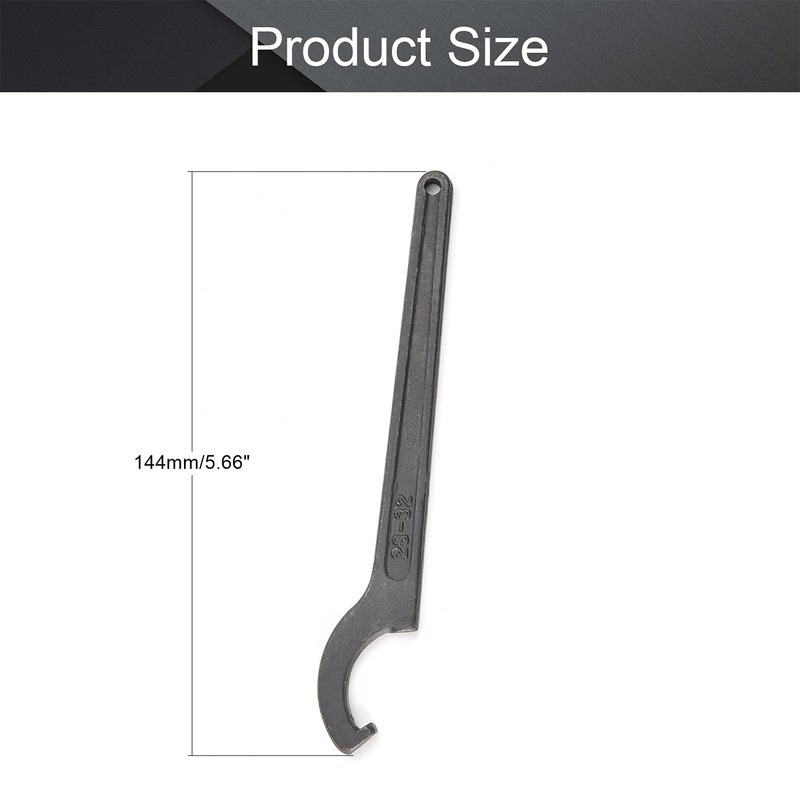 Utoolmart C Hook Spanner Wrench Collet Chuck for 28-32mm Round