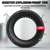 1PZ MI0-J2R 10x2.70-6.5 Solid Tire 70/65-6.5 Tire Replacement for Segway