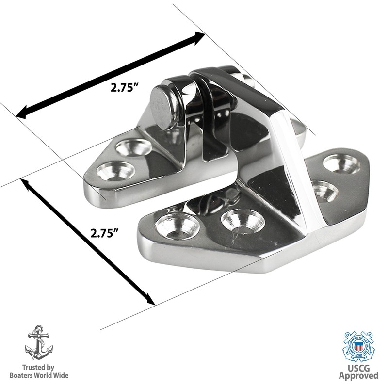 Salty Reef Marine Hardware - Marine Hatch Hinge Heavy Duty