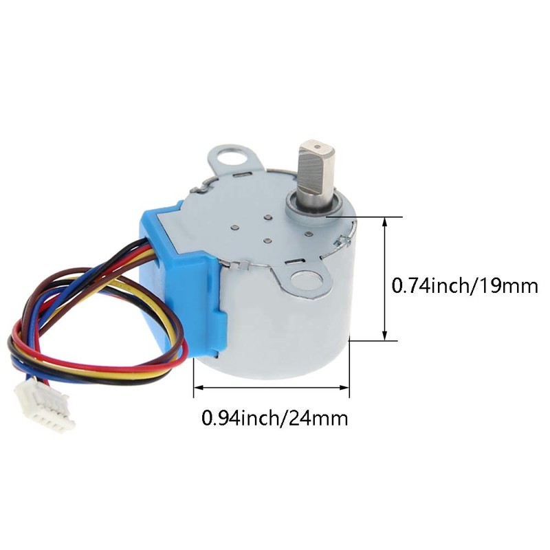 Fielect 24BYJ48 DC 5V Reduction Stepper Motor Micro Reducer Stepping