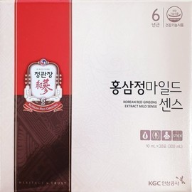Jeonggwanjang CheongKwanJang Red Ginseng Extract Mild Sense 10ml x 30 pieces B / 정관장 홍삼정마일드 센스 10ml x 30개입 B
