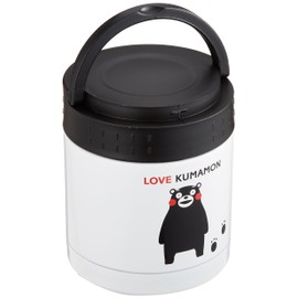 リビング 弁当箱 フード マグ くまモン スープ リゾット 果物 300ml 真空断熱 保温 保冷 持ち手付き